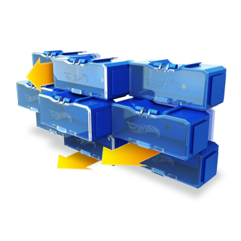 Modułowa walizka Hot Wheels